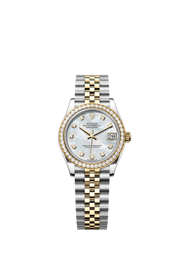 Rolex Datejust 31mm White Mother-Of-Pearl 278383RBR