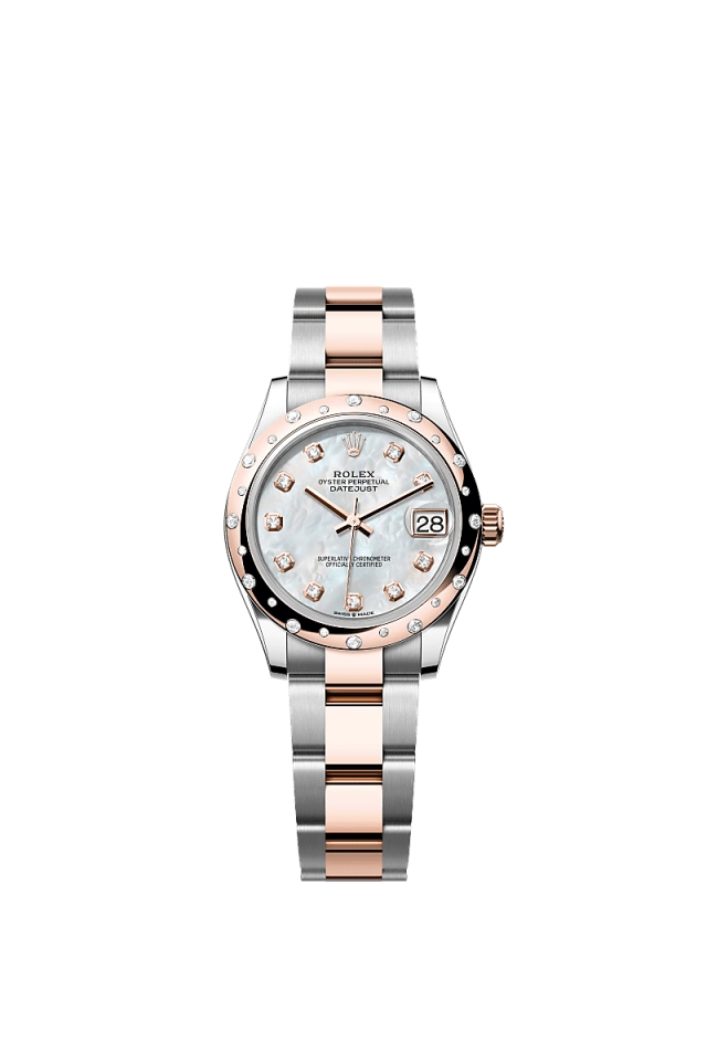 Rolex Datejust 31mm White Mother Of Pearl 278341RBR