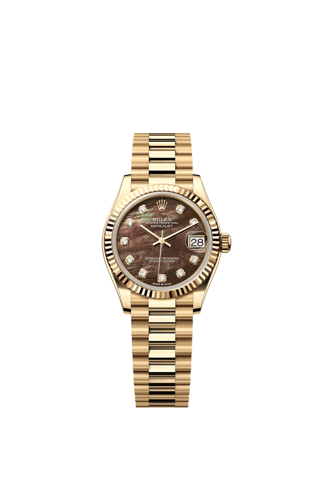 Rolex Datejust 31mm Black Mother Of Pearl 278278