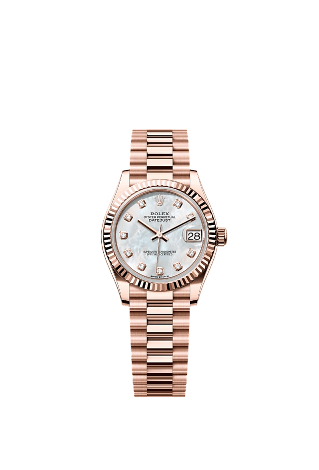Rolex Datejust 31mm White Mother Of Pearl 278275
