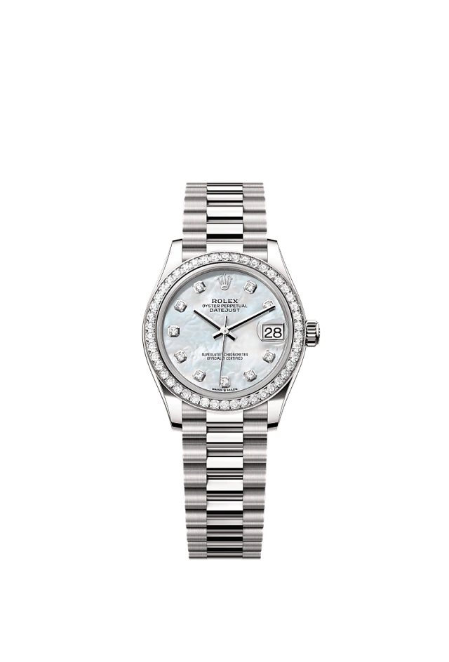 Rolex Datejust 31mm White Mother Of Pearl 278289RBR
