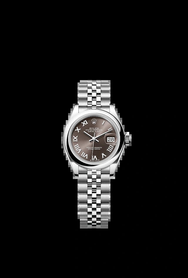 Rolex Lady-Datejust 28mm Dark Grey 279160