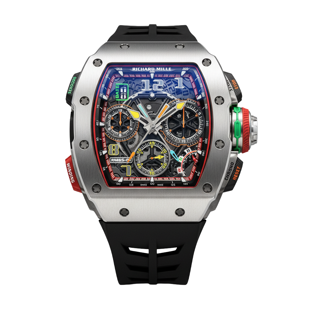 Richard Mille RM 65-01 Skeletonized Titanium Dark Grey
