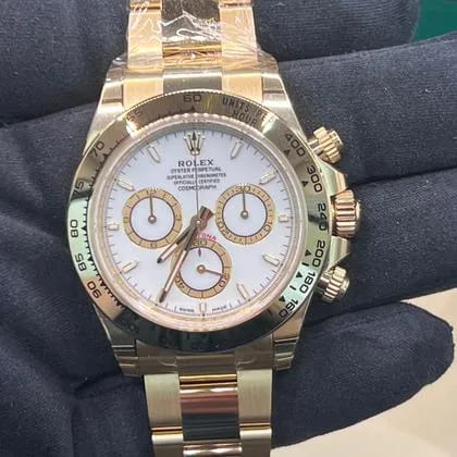 Rolex Rolex Daytona 40mm White 126508