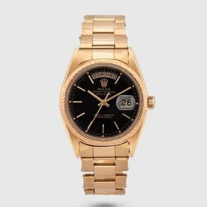 Rolex Day-Date 36mm Black 1807