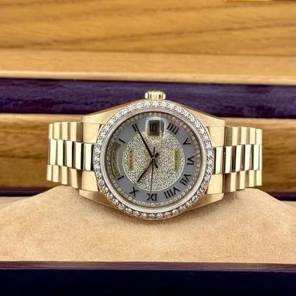 Rolex Day-Date 36mm White 118348