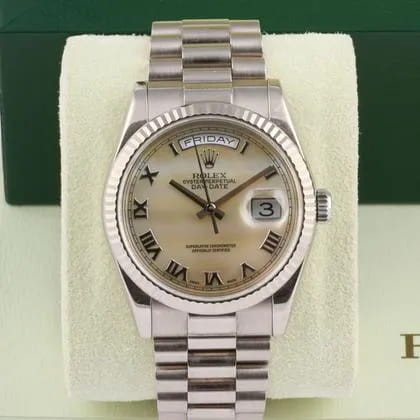 Rolex Day-Date 36mm White 118239