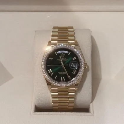 Rolex Day-Date 36mm Green 128348RBR