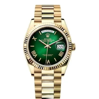Rolex Day-Date 36mm Green 128238
