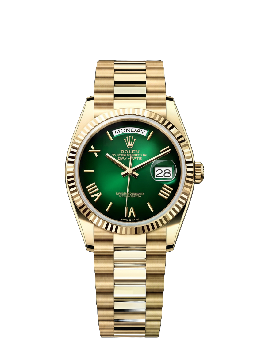 Rolex Day-Date 36mm Green 128238