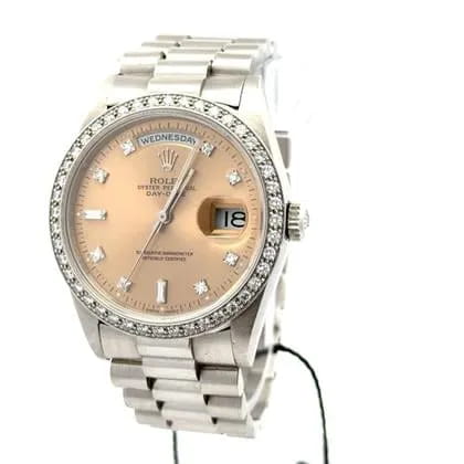 Rolex Day-Date 36mm Silver 18346