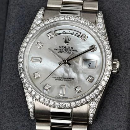 Rolex Day-Date 36mm White 118389