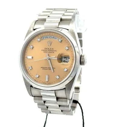 Rolex Day-Date 36mm Silver 18206