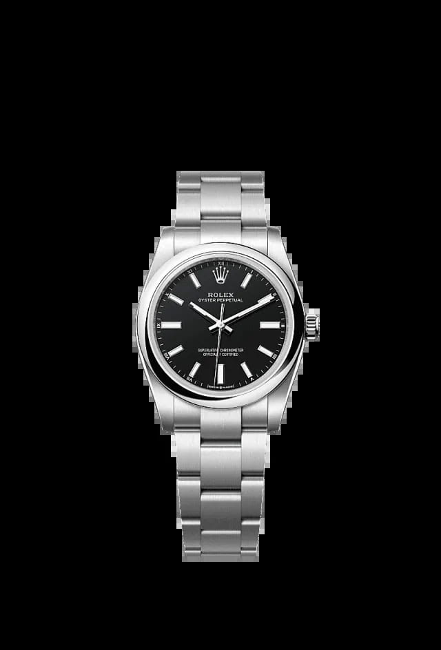 Rolex Oyster Perpetual 34mm Black 124200