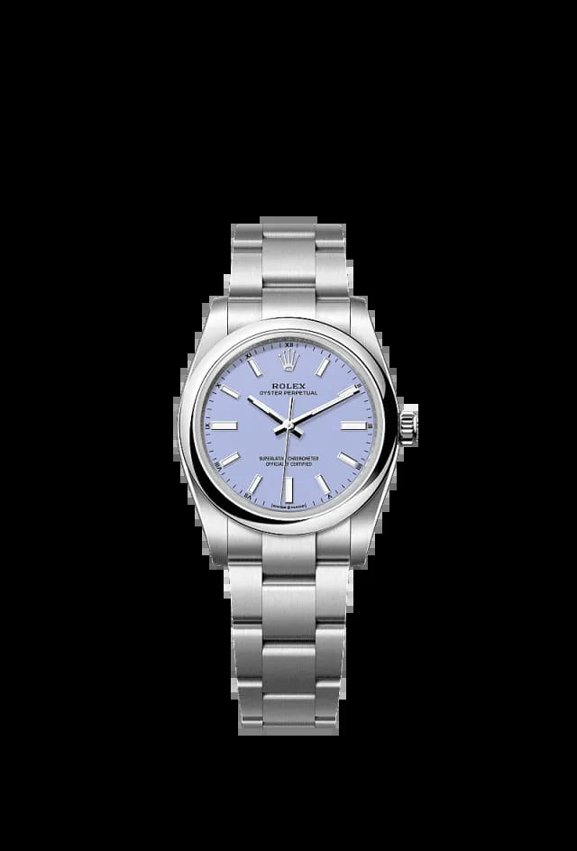 Rolex Oyster Perpetual 34mm Lavender 124200