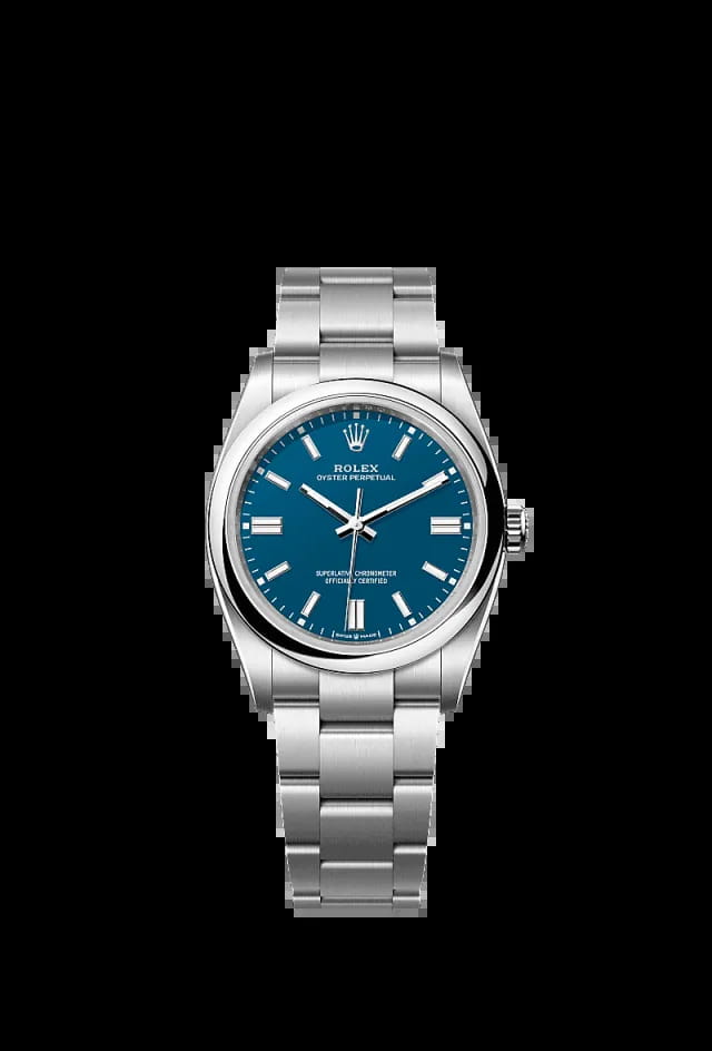 Rolex Oyster Perpetual 36mm Blue 126000
