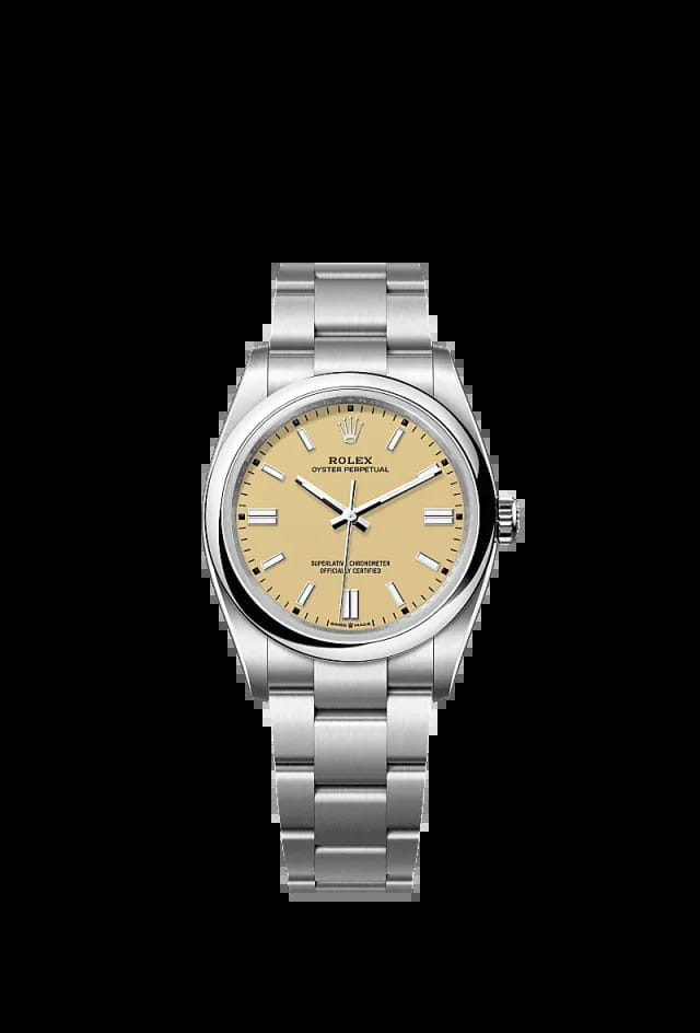 Rolex Oyster Perpetual 36mm beige 126000