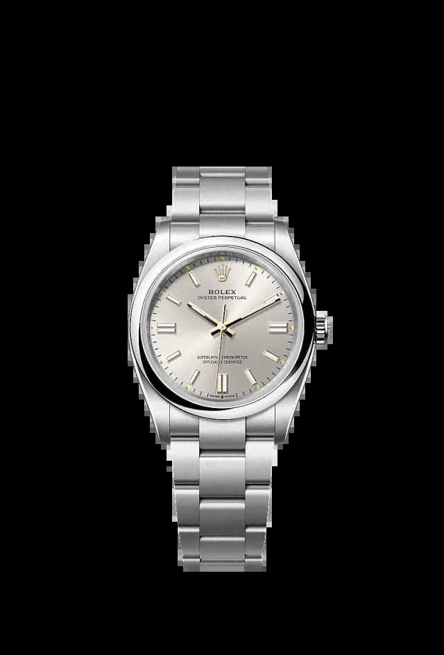 Rolex Oyster Perpetual 36mm Silver 126000