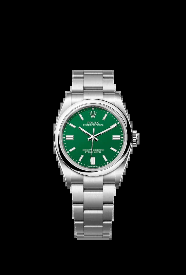 Rolex Oyster Perpetual 36mm Green 126000