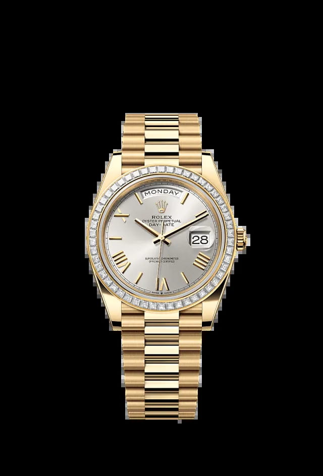 Rolex Day-Date 40mm Silver 228398TBR