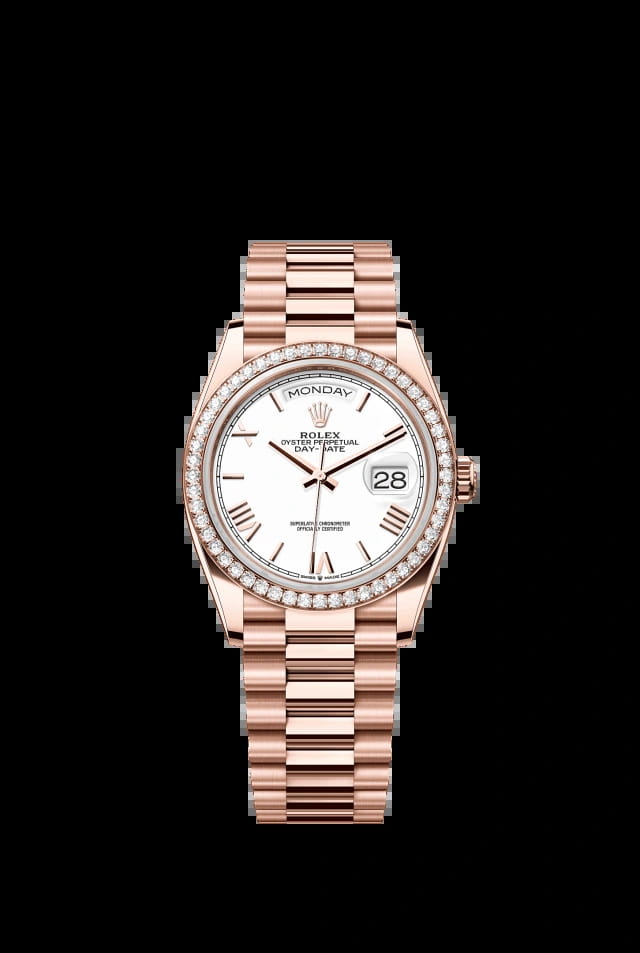 Rolex Day-Date 36mm White 128345RBR