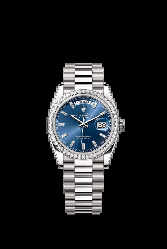 Rolex Day-Date 36mm Blue 128349RBR