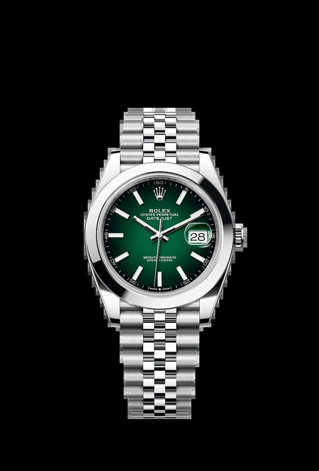 Rolex Datejust 41mm Green Ombré 126300